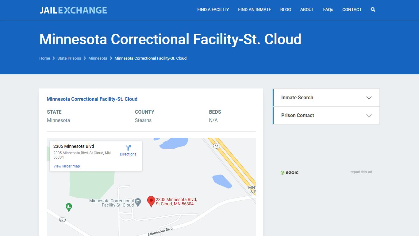 Minnesota Correctional Facility-St. Cloud - JAIL EXCHANGE